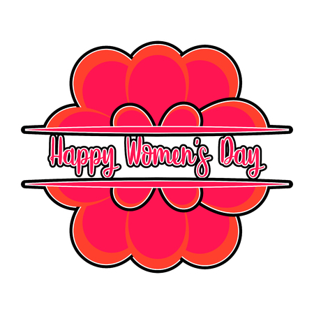 International Women's day designのイラスト素材