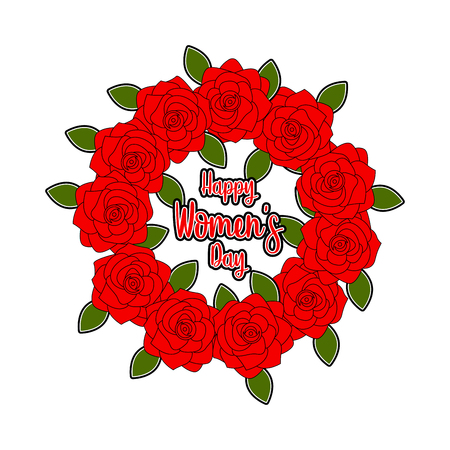 International Women's Day design conceptのイラスト素材