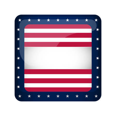 United States campaign buttonの写真素材