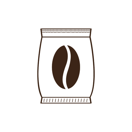 Isolated coffee sack iconのイラスト素材