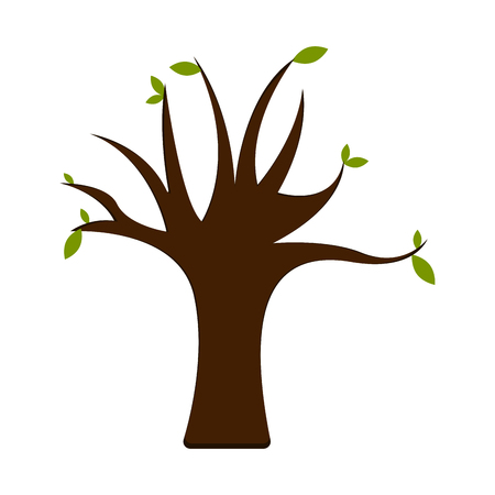 Isolated tree icon image. Vector illustration designのイラスト素材