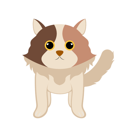 Isolated cute catのイラスト素材