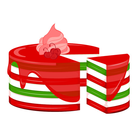 Isolated sweet dessert iconのイラスト素材