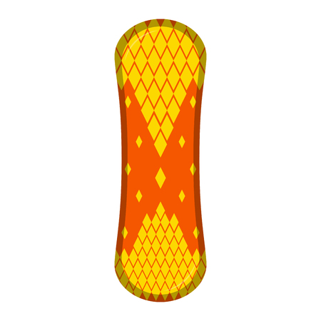 Isolated surfboard iconのイラスト素材