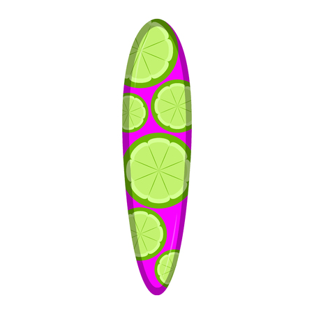 Isolated surfboard iconのイラスト素材