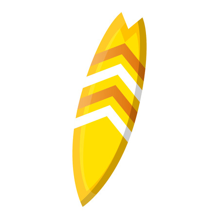 Isolated surfboard iconのイラスト素材
