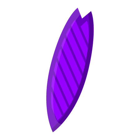 Isolated surfboard iconのイラスト素材