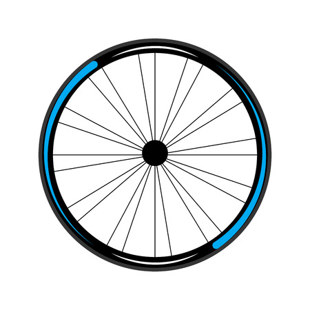 Bike wheel iconのイラスト素材