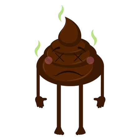 Isolated poop emojiのイラスト素材
