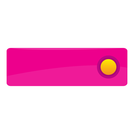 Isolated web buttonのイラスト素材