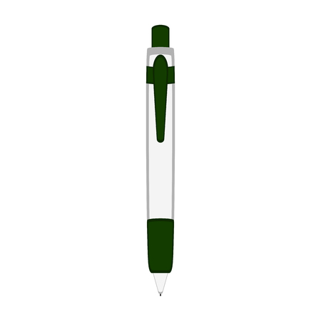 Isolated pen icon. School supplies. Vector illustration designのイラスト素材