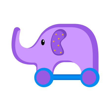 Isolated elephant toy icon. Vector illustration designのイラスト素材