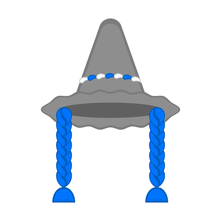 Isolated colored oktoberfest hat. Vector illustration designのイラスト素材