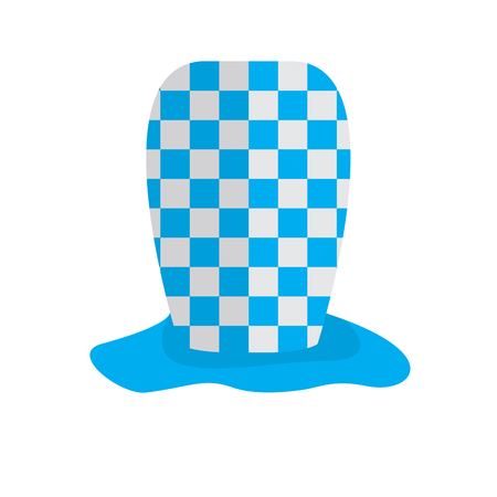 Textured traditional oktoberfest hat. Vector illustration designのイラスト素材