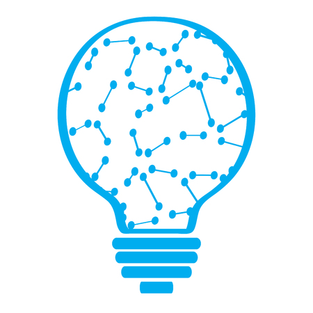 Conceptual idea lightbulb image. Vector illustration designのイラスト素材