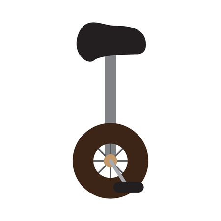 Isolated monocycle icon image. Vector illustration designのイラスト素材