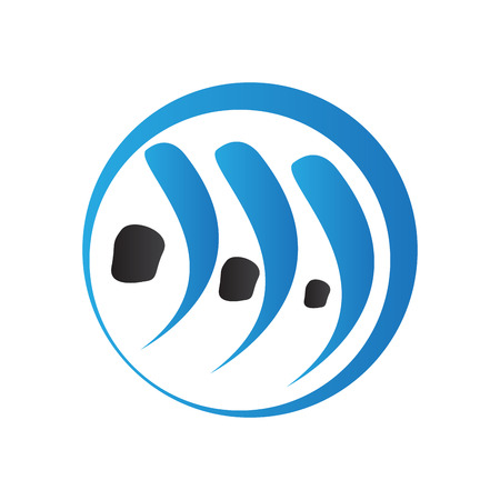 Isolated abstract spa logo. Vector illustration designのイラスト素材