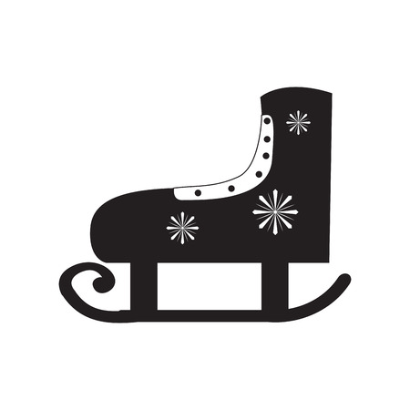 Isolated ice skates icon. Vector illustration designの写真素材