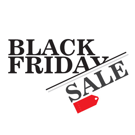 Black friday promotion image. Vector illustration designの写真素材