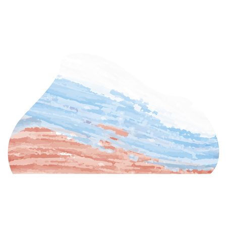 Isolated abstract flag sketch of russia. Vector illustration designのイラスト素材