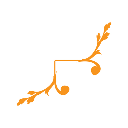 Isolated arabesque pattern image. Vector illustration designのイラスト素材
