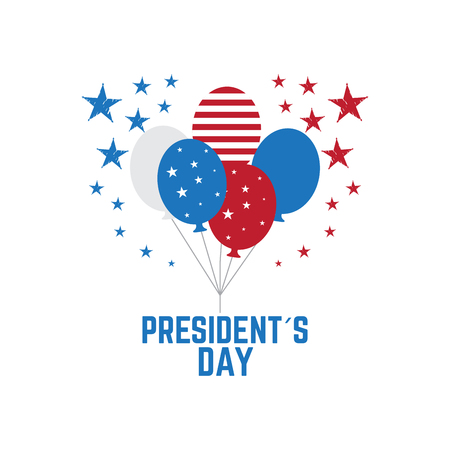 Happy president day image. Vector illustration designのイラスト素材