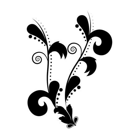 Isolated arabesque vintage pattern. Vector illustration designのイラスト素材