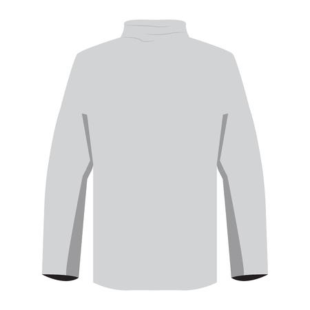 Isolated wool sweater. Winter clothes. Vector illustration designのイラスト素材