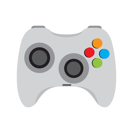 Isolated videogame controller icon. Vector illustration designのイラスト素材