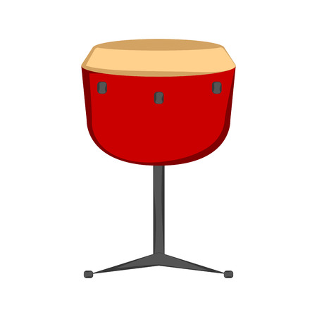 Isolated drum icon. Musical instrument. Vector illustration designのイラスト素材