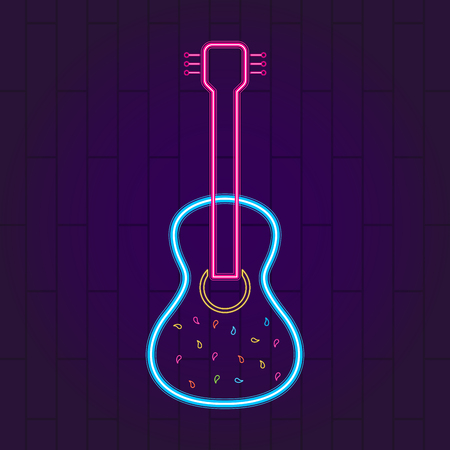 Cinco de mayo neon banner. Vector illustration designのイラスト素材