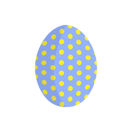Isolated colored easter egg. Vector illustration designのイラスト素材
