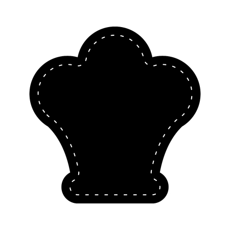 Isolated chef hat icon. Vector illustration designのイラスト素材