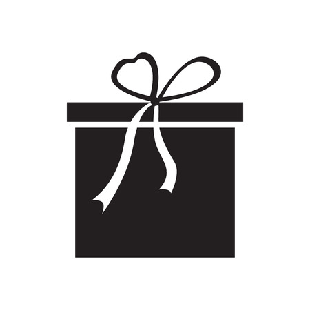 Isolated gift box icon. Vector illustration designのイラスト素材