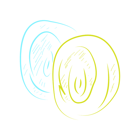 Isolated stones icon. Spa logo. Vector illustration designのイラスト素材