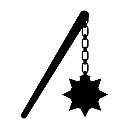Isolated flail icon image. Vector illustration designのイラスト素材