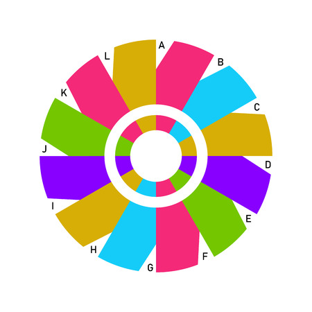 Isolated business infographic image. Vector illustration designのイラスト素材