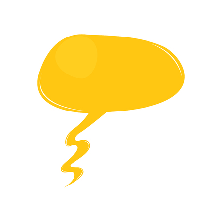 Isolated comic bubble chat. Vector illustration designのイラスト素材