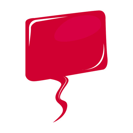 Isolated comic bubble chat. Vector illustration designのイラスト素材