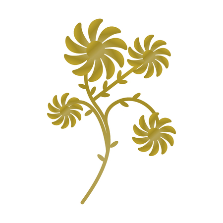 Isolated arabesque pattern image. Vector illustration designのイラスト素材