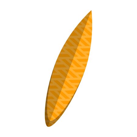 Isolated colored surfboard. Vacations time - Vector illustrationのイラスト素材