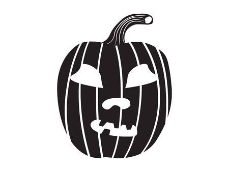 Isolated scary spooky. Halloween concept - Vector illustrationのイラスト素材