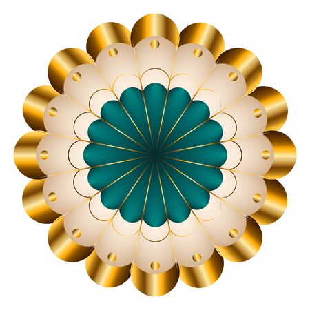 Luxury abstract flower image. Chinese decoration - Vectorのイラスト素材