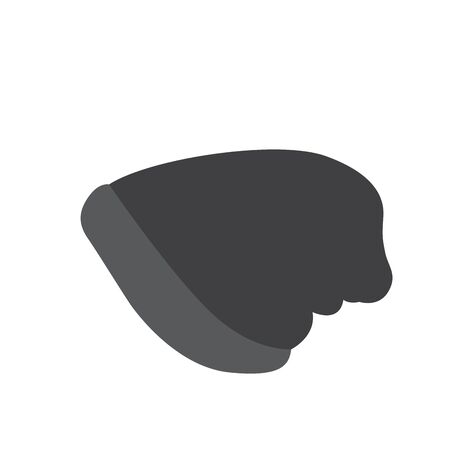 Isolated beanie image. Winter clothes icon - Vectorのイラスト素材