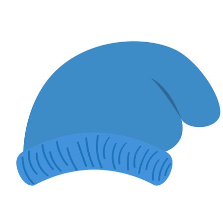 Isolated beanie image. Winter clothes icon - Vectorのイラスト素材