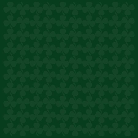 Background of clovers. St patricks day background - Vector illustrationのイラスト素材