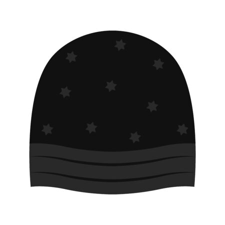 Isolated beanie image. Winter clothes icon - Vectorのイラスト素材
