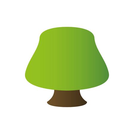 Isolated tree icon. Natural plant - Vector illustratioのイラスト素材