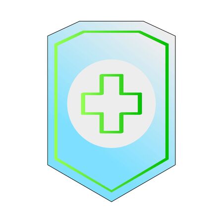 Isolated hospital signal icon. Medical icon - Vectorのイラスト素材