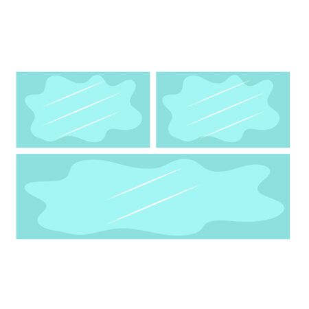 Isolated window image over a white background - Vectorのイラスト素材